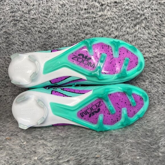 Nike Zoom Mercurial Vapor 15 Elite FG Soccer Size 6 Men Turquoise DJ4978-300 main image 7